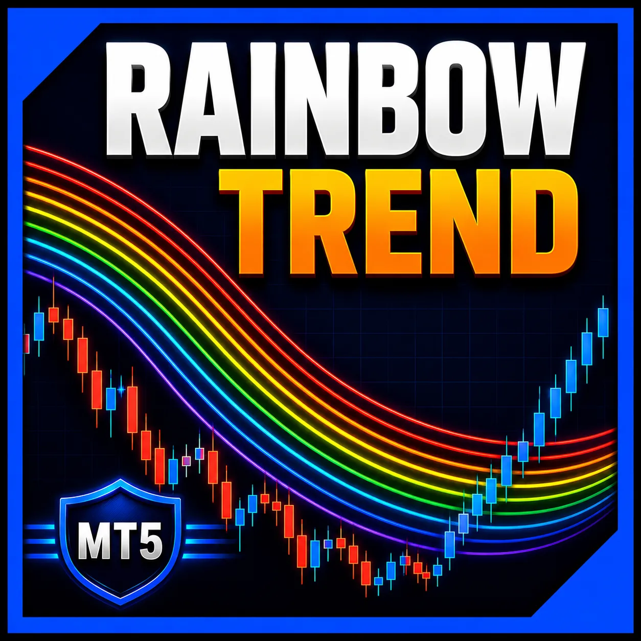 Rainbow Trend, indicador de médias móveis coloridas para MT5